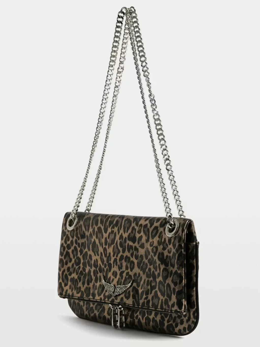 SAC POCHETTE ROCK II LÉOPARD ZADIG&VOLTAIRE