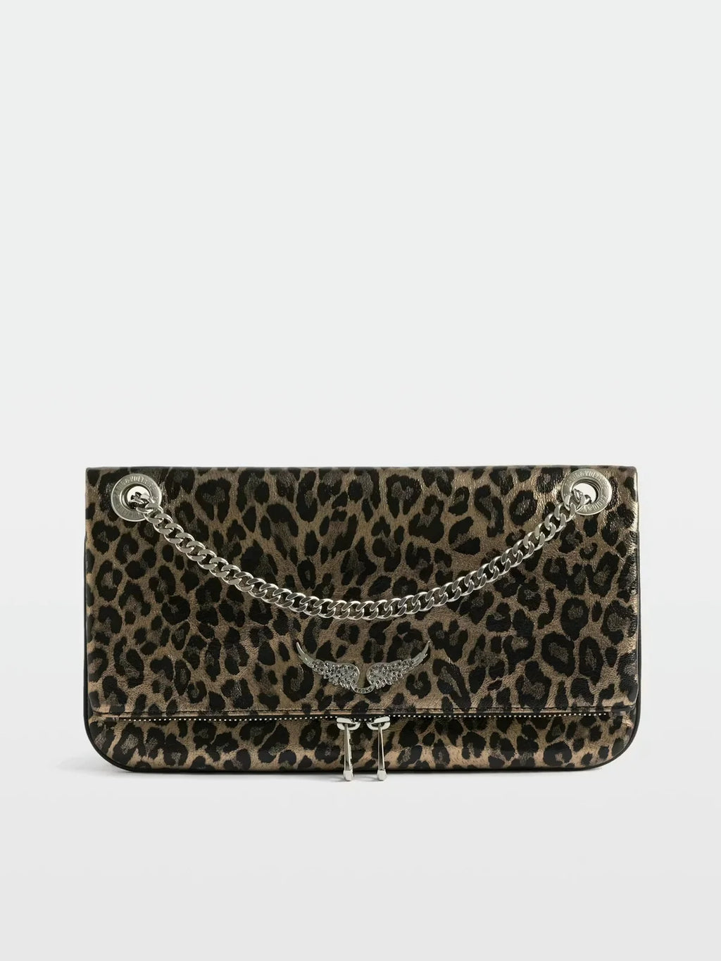 SAC POCHETTE ROCK II LÉOPARD ZADIG&VOLTAIRE
